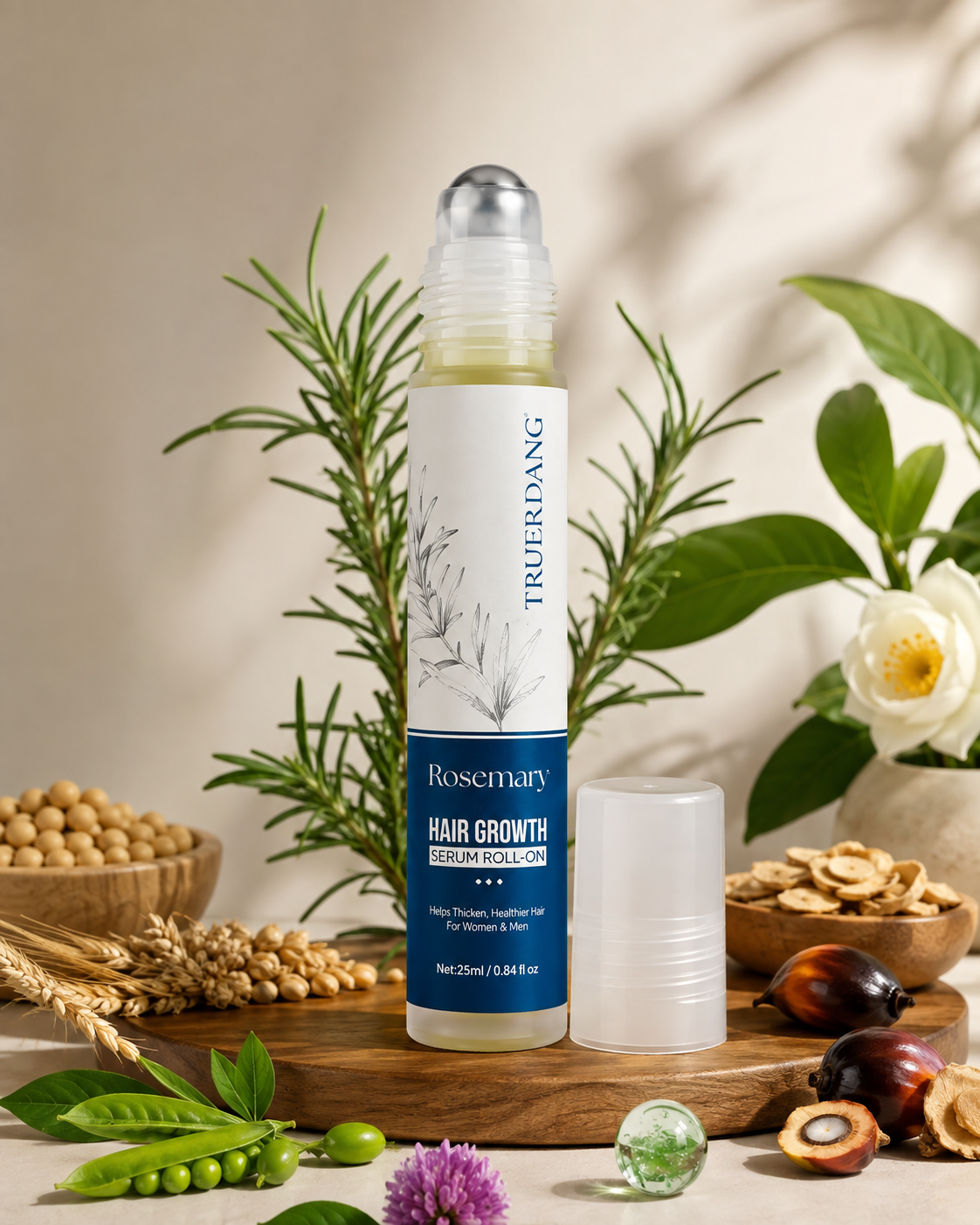 Serum roll on tempes dégarnies